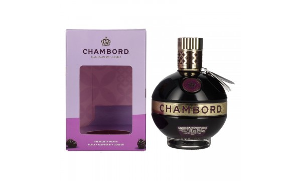 Chambord Black Raspberry Liqueur Royale de France 16,5% Vol. 0,5l dovanų dėžutėje