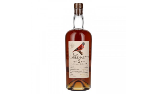 Rum Cardenalito 5 Years Old Handcrafted Rum 40,3% Vol. 0,7l