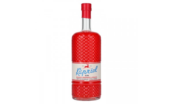 Kapriol BLOOD ORANGE & PEACH Gin Artigianale Italiano 40,7% Vol. 0,7l