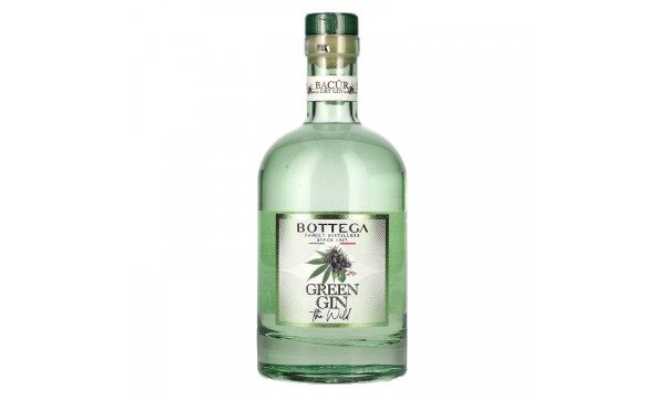 Bottega BACÛR The Wild Green Distilled Dry Gin 40% Vol. 0,7l