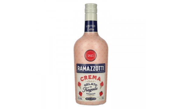 Ramazzotti Crema al Gusto di Gelato alla Fragola Limited Edition 17% Vol. 0,7l