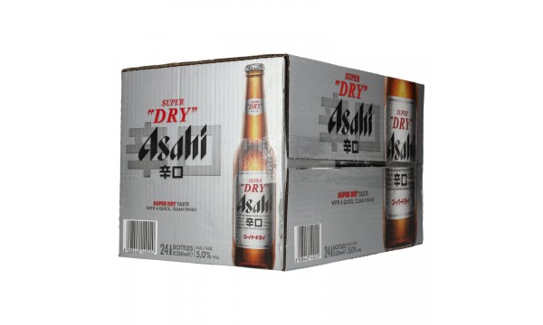 ASAHI Super Dry Beer 5% Vol. 24x0,33l