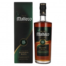 Ron Malteco 15 Years Old Reserva Maya 40% Vol. 0,7l dovanų dėžutėje