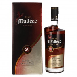 Ron Malteco 20 Años Reserva del Fundador 40% Vol. 0,7l dovanų dėžutėje