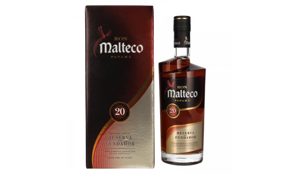 Ron Malteco 20 Años Reserva del Fundador 40% Vol. 0,7l dovanų dėžutėje