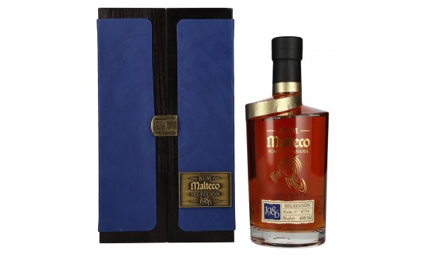 Ron Malteco SELECCIÓN 1986 40% Vol. 0,7l medinėje dėžėje