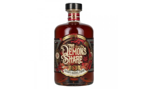 The Demon's Share Superior Blend Rum 12 Years Old Chianti Barrel Finish 41% Vol. 0,7l The Demon's Share Superior Blend Rum 12 Years Old Chianti Barrel Finish 41% Vol. 0,7l