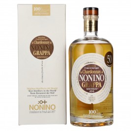 Nonino Grappa Chardonnay barikėse 41% Vol. 0,7l dovanų dėžutėje
