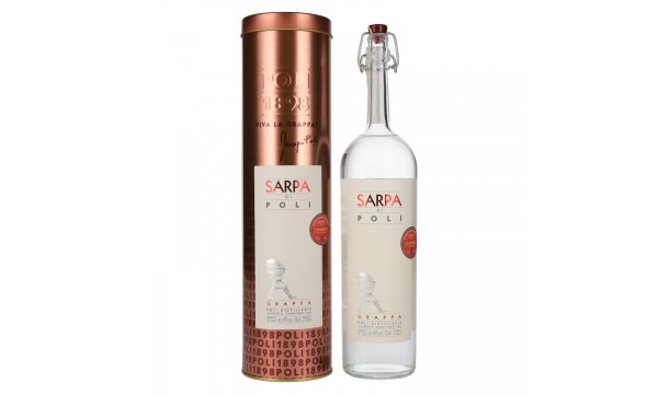 Poli Grappa Sarpa di Poli 40% Vol. 0,7l tinboxe