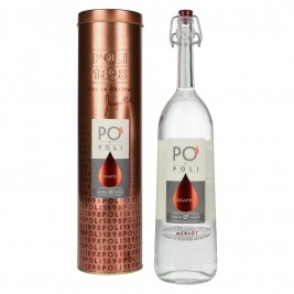 Poli Po' Di Poli Grappa 25 Anniversario Merlot 40% Vol. 0,7l į metalinę dėžutę