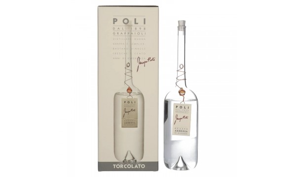 Poli Grappa Amorosa di Dicembre Torcolato 40% Vol. 0,5l dovanų dėžutėje