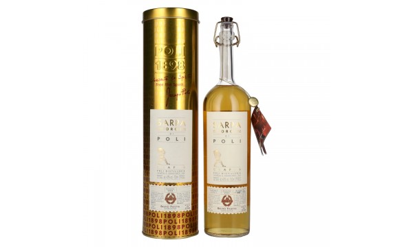 Poli Grappa Sarpa Oro di Poli 40% Vol. 0,7l metalinėje dėžutėje