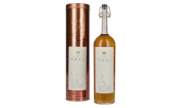 Poli Brandy Italiano 40% Vol. 0,7l skardinėje dėžutėje