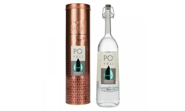 Poli Po' Di Poli Grappa Aromatica 40% Vol. 0,7l dėžutėje