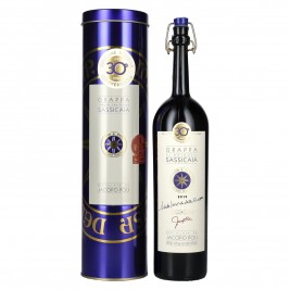 Grappa di Bolgheri Sassicaia Poli 2019 40% Vol. 0,5l dovanų dėžutėje