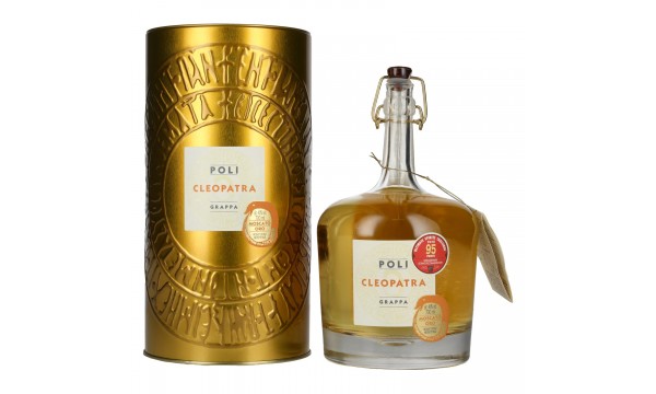 Poli Grappa Cleopatra Moscato Oro 40% Vol. 0,7l dėžutėje
