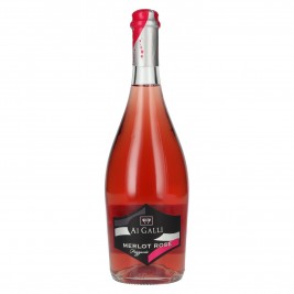 AI GALLI Merlot Rosé Frizzante IGT 11% Vol. 0,75l, briutas