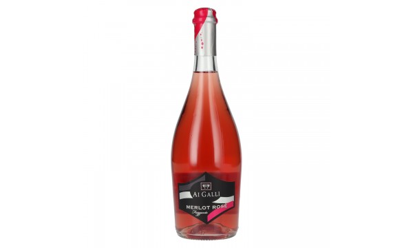 AI GALLI Merlot Rosé Frizzante IGT 11% Vol. 0,75l, briutas
