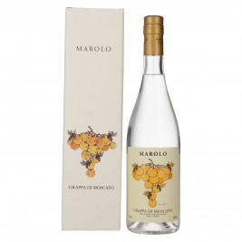 Marolo Grappa di MOSCATO 42% Vol. 0,7l dovanų dėžutėje