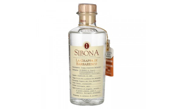 Sibona La Grappa di BARBARESCO 40% Vol. 0,5l