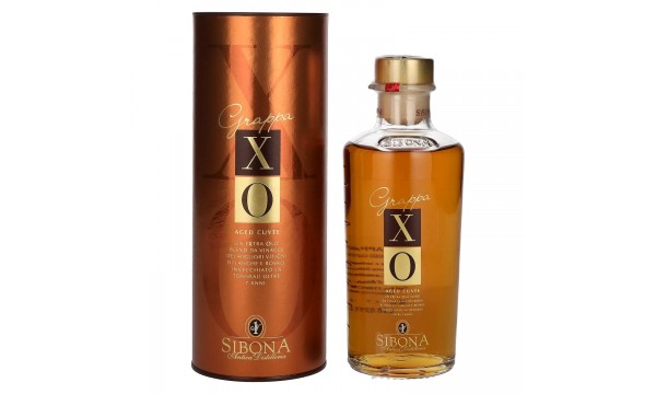 Sibona Grappa XO Aged Cuvée 44% Vol. 0,5l dovanų dėžutėje
