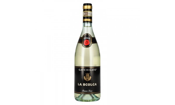 La Scolca Gavi dei Gavi Bianco Secco Etichetta Nera DOCG 2024 12% Vol. 0,75l, sausas La Scolca Gavi dei Gavi Bianco Secco Etichetta Nera DOCG 2024 12% Vol. 0,75l, sausas