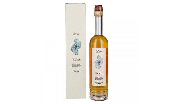 Berta Grappa Elisi per L'Acqua Grappa Invecchiata 43% Vol. 0,5l Dovanų dėžutėje