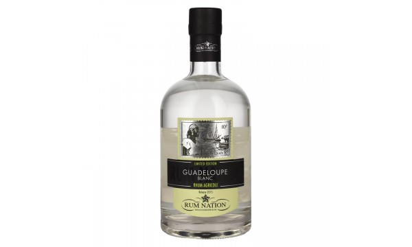 Rum Nation Guadeloupe Rhum Agricole Blanc Limited Edition 2015 50% Vol. 0,7l