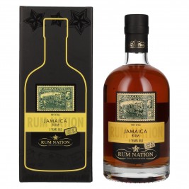 Rum Nation Jamaica 5 Years Old Pot Still Rum 50% Vol. 0,7l dovanų dėžutėje