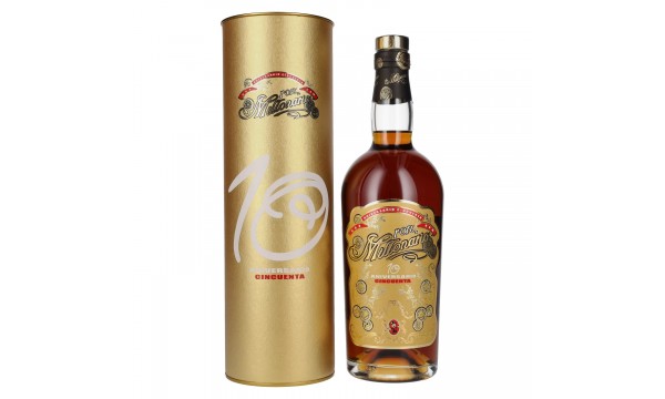 Ron Millonario 10 Aniversario Cincuenta Rum 50% Vol. 0,7l dovanų dėžutėje