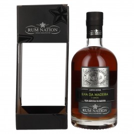 Rum Nation 3 Anos Ilha da Madeira Rum Agricole da Madeira Limited Edition 2019 42% Vol. 0,7l dovanų dėžutėje