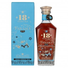 Rum Nation Panama 18 Years Old Decanter 40% Vol. 0,7l dovanų dėžutėje
