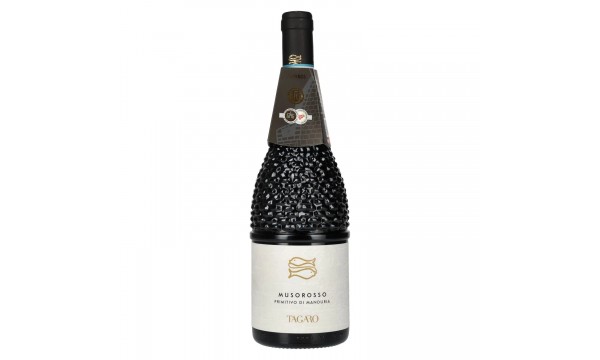 Tagaro Muso Rosso Primitivo di Manduria DOC 2023 15% Vol. 0,75l, sausas