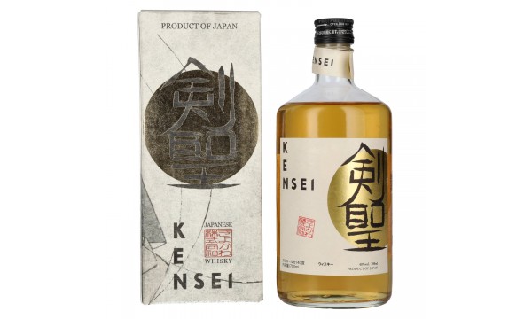 KENSEI Blended Japanese Whisky 40% Vol. 0,7l dovanų dėžutėje KENSEI Blended Japanese Whisky 40% Vol. 0,7l dovanų dėžutėje