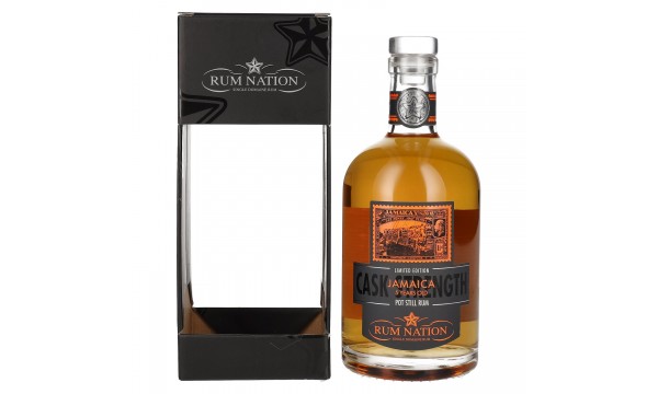 Rum Nation Jamaica 5 Years Old Pot Still Rum Cask Strength Oloroso Cask 2017/2023 57,8% Vol. 0,7l dovanų dėžutėje