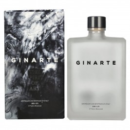 GINARTE Dry Gin The Spirit Of Art 43,5% Vol. 0,7l į dovanų dėžutę