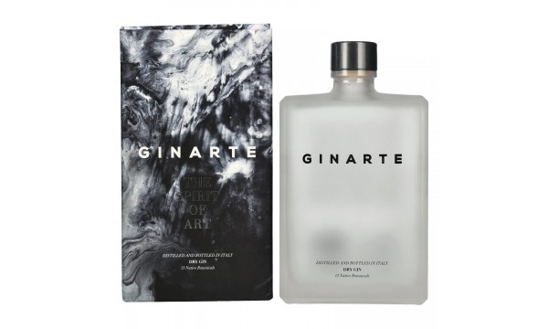 GINARTE Dry Gin The Spirit Of Art 43,5% Vol. 0,7l į dovanų dėžutę