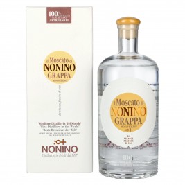 Nonino Grappa Monovitigno il Moscato 41% Vol. 0,7l dovanų dėžutėje