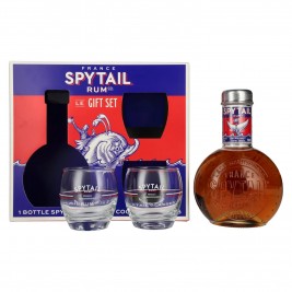 Spytail Cognac Barrels Spirit Drink 40% Vol. 0,7l dovanų dėžutėje su 2 taurelėmis