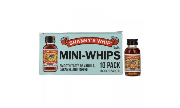 Shanky's Whip Liqueur 33% Vol. 10x0,02l