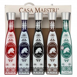 Casa Maestri MFM Tequila Dovanų rinkinys 40% vol. 5x0,1l