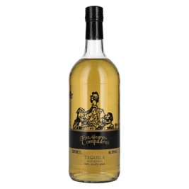 La Cofradia Tres Alegres Compadres Tequila Reposado 100% de Agave 38% Vol. 1l