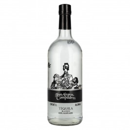 La Cofradia Tres Alegres Compadres Tequila Blanco 100% de Agave 38% Vol. 1l