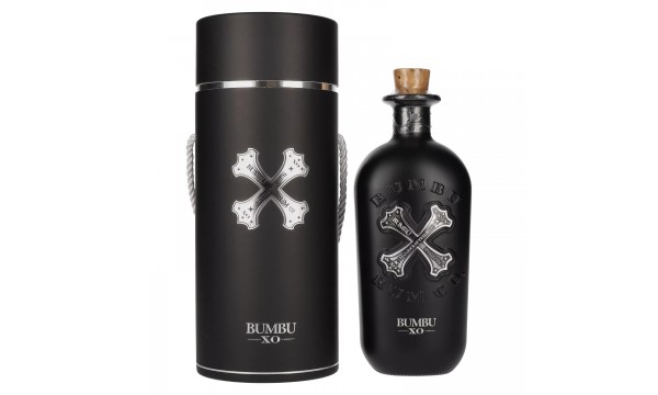 Bumbu XO Handcrafted Rum Gift Set Limited Edition 40% Vol. 0,7l dovanų dėžutėje
