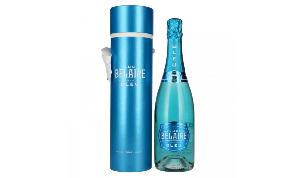 Luc Belaire BLEU Editión Limitée 12,5% Vol. 0,75l dovanų dėžutėje, briutas