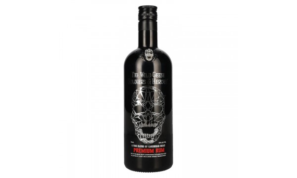 The Wild Geese Soldiers & Heroes Premium Rum 40% Vol. 0,75l The Wild Geese Soldiers & Heroes Premium Rum 40% Vol. 0,75l
