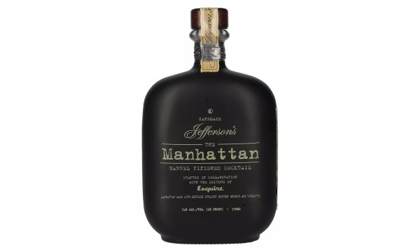 Jefferson's Crafted MANHATTEN Barrel Finished Cocktail 34% Vol. 0,75l
