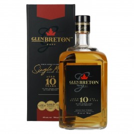 Glen Breton Rare 10 Years Old Canada's First Single Malt Whisky 43% Vol. 0,75l dovanų dėžutėje