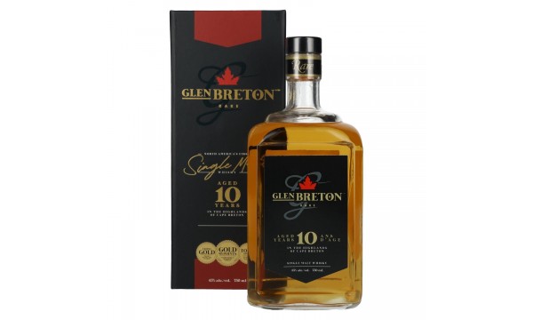 Glen Breton Rare 10 Years Old Canada's First Single Malt Whisky 43% Vol. 0,75l dovanų dėžutėje Glen Breton Rare 10 Years Old Canada's First Single Malt Whisky 43% Vol. 0,75l dovanų dėžutėje