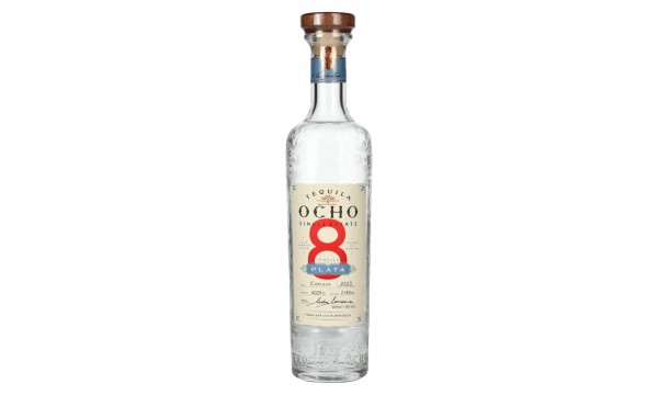 Tequila Ocho Plata CAPULIN Single Estate 40% Vol. 0,5l